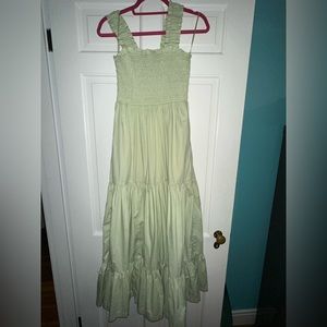 Abercrombie pale green dress